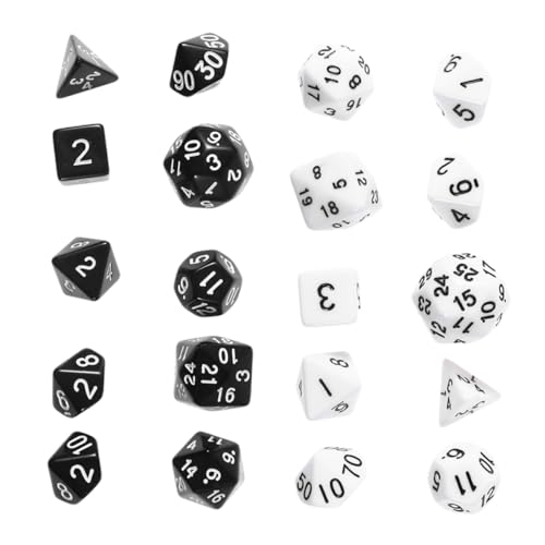 ibasenice Hochwertige Acryl- -Sets 20 Stück Zahlenwürfel Für Brettspiele Klein Und Tragbar ibasenice Hochwertige Acryl- -Sets 20 Stück Zahlenwürfel Für Brettspiele Klein Und Tragbar von ibasenice