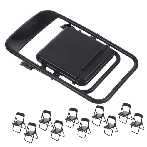 ibasenice 20st Klappstuhl Gießen Figuren Zubehör Mini-Essen Machen Gestell Mini-hausverzierung Miniaturstühle Mini-Puppen Schieberegler Desktop-telefonhalter Stand Klein Plastik Black ibasenice 20st Klappstuhl Gießen Figuren Zubehör Mini-Essen Machen Gestell Mini-hausverzierung Miniaturstühle Mini-Puppen Schieberegler Desktop-telefonhalter Stand Klein Plastik Black von ibasenice