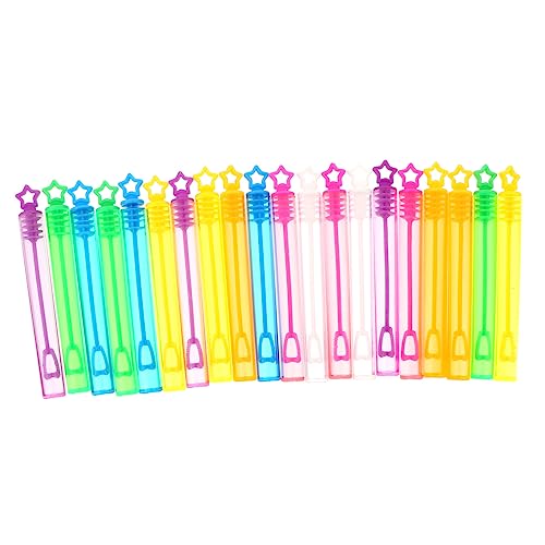 ibasenice 20 Stücke Blase Zauberstäbe Set Blasen Blase Flasche Blase Stick Blase Blase Hochzeit von ibasenice