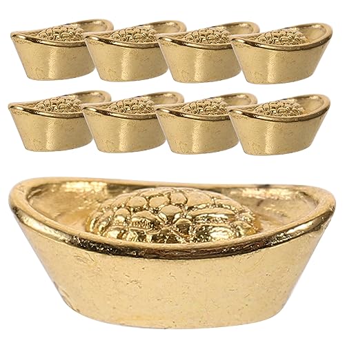ibasenice Realistisches Goldenes Barren-miniaturmodell 20 Stück Mini- -Ornament Für Dekoratives Handwerk ibasenice Realistisches Goldenes Barren-miniaturmodell 20 Stück Mini- -Ornament Für Dekoratives Handwerk von ibasenice