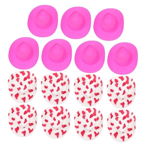 ibasenice 20st Mini-cowboyhut Cowgirl-hüte Für Damen Cowgirl-Hut -Cowboy-Hut Babymütze Cowboyhüte Für Kleiner Hut Mini-Zylinder Cowboyhut-Dekorationen Rosa Hut Hüte Masse Plastik ibasenice 20st Mini-cowboyhut Cowgirl-hüte Für Damen Cowgirl-Hut -Cowboy-Hut Babymütze Cowboyhüte Für Kleiner Hut Mini-Zylinder Cowboyhut-Dekorationen Rosa Hut Hüte Masse Plastik von ibasenice
