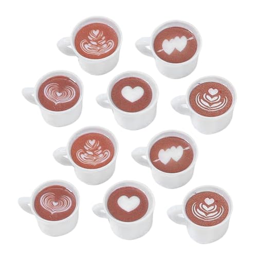 ibasenice Realistische Mini-kaffeetassen Aus Kunstharz 20-teiliges Set Für Puppenhaus- Miniatur-Ornamente Spielzeughaus Küchenzubehör Kleiner Tassen- ibasenice Realistische Mini-kaffeetassen Aus Kunstharz 20-teiliges Set Für Puppenhaus- Miniatur-Ornamente Spielzeughaus Küchenzubehör Kleiner Tassen- von ibasenice