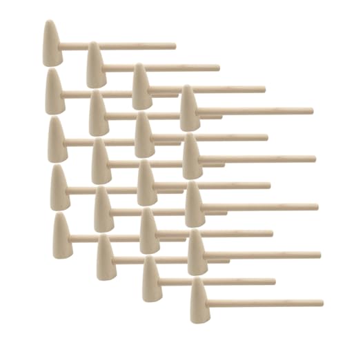 ibasenice 20 Stück Mini-hämmer Für Jungen Und Mädchen Holzhämmer Spielzeug Natürliches Material Sicher Für Kindergartenaktivitäten ibasenice 20 Stück Mini-hämmer Für Jungen Und Mädchen Holzhämmer Spielzeug Natürliches Material Sicher Für Kindergartenaktivitäten von ibasenice