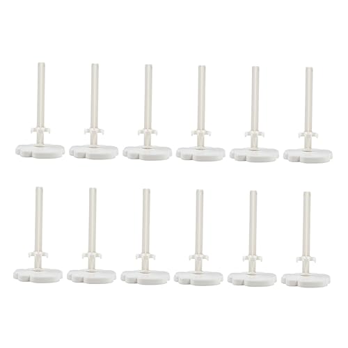 ibasenice 20 Stück Puppenhalter Aus Kunststoff Ständerunterstützung für Displayhalter Mini-displayständer für Spielzeugkleidung Puppendisplayhalter Display mit Breiter Basis von ibasenice