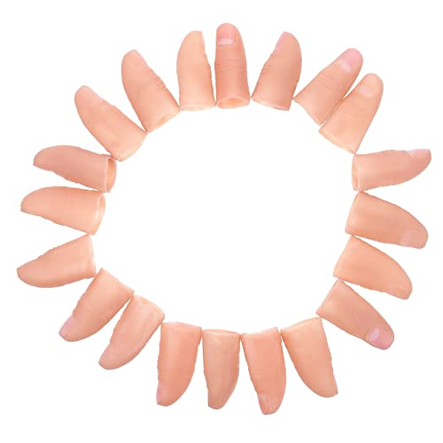 ibasenice Zauberer Werkzeuge 20 Stücke Gefälschte Finger Nägel Weiche Vinyl Finger Streich Finger Tipps Unterhaltsame Requisiten ibasenice Zauberer Werkzeuge 20 Stücke Gefälschte Finger Nägel Weiche Vinyl Finger Streich Finger Tipps Unterhaltsame Requisiten von ibasenice