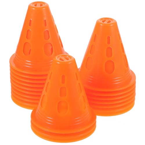 ibasenice 20st Skates-hindernis Verkehrskegel Sportkegel Skateboard Zapfen Rollen Schlittschuhe Agility-stöcke Kegelfußball Sport Scheibenkegel Flache Fußballhütchen Orange Plastik ibasenice 20st Skates-hindernis Verkehrskegel Sportkegel Skateboard Zapfen Rollen Schlittschuhe Agility-stöcke Kegelfußball Sport Scheibenkegel Flache Fußballhütchen Orange Plastik von ibasenice