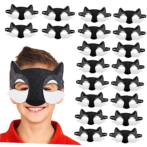 ibasenice 20st Wolfsmaske Aus Filz Wolf-party-dekorationen Pelzige Maske Tier-cosplay-maske Halloween-kinderkostüme, Cosplay-partyzubehör Partymasken Wolfsmaske Für Gefühlt ibasenice 20st Wolfsmaske Aus Filz Wolf-party-dekorationen Pelzige Maske Tier-cosplay-maske Halloween-kinderkostüme, Cosplay-partyzubehör Partymasken Wolfsmaske Für Gefühlt von ibasenice