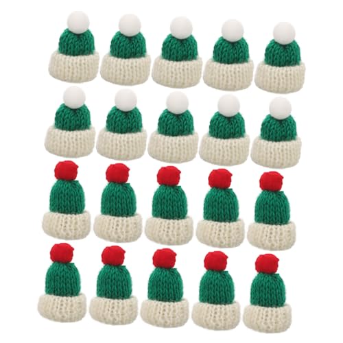 ibasenice 20st Wollmütze Accessoires Zur Herstellung Von Kopfschmuck Puppenbastelhüte Winzige Kitting-hüte DIY Herstellung Von Zubehör Mini-weihnachtsmützen Dekorative Strickmützen Garn ibasenice 20st Wollmütze Accessoires Zur Herstellung Von Kopfschmuck Puppenbastelhüte Winzige Kitting-hüte DIY Herstellung Von Zubehör Mini-weihnachtsmützen Dekorative Strickmützen Garn von ibasenice