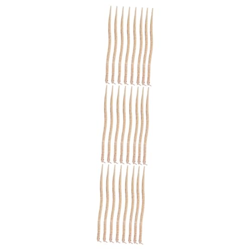 ibasenice 24 Stck Teiliges Realistisches Holzschlangen Simulierte Flexible Tierfiguren Sichere Glatte Oberfläche Interaktives Party Streichspielzeug für Eltern Umweltfreundlich und von ibasenice