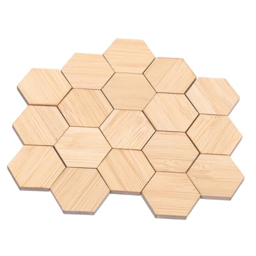 ibasenice 24stücke Teiliges Miniatur Hexagon Bodenbelag Für Puppenhäuser Und Langlebige Fußbodenplatten Dekoration Von Miniaturszenen Mit Verarbeitung Und Realistischen Details von ibasenice