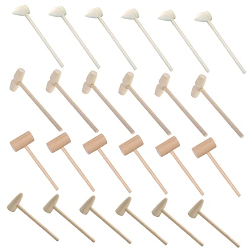ibasenice Stück Mini Holzhammer für Teiliges Kreatives Montessori Werkzeug für Garten und Bastelprojekte Leicht und Wiederverwendbar Krabbenpartys und Lernspiele ibasenice Stück Mini Holzhammer für Teiliges Kreatives Montessori Werkzeug für Garten und Bastelprojekte Leicht und Wiederverwendbar Krabbenpartys und Lernspiele von ibasenice