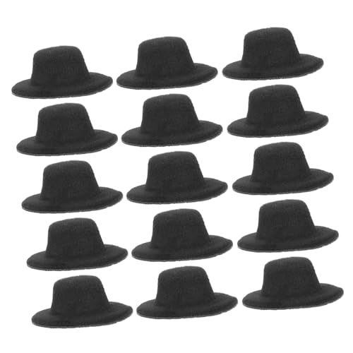 ibasenice 24 Stück Teiliges Mini Filz-miniatur-hüte Elegante Kleine Puppenhüte für DIY Bastelprojekte Vintage-stil als Puppenaccessoires und Weihnachtsdekor Schwarz ibasenice 24 Stück Teiliges Mini Filz-miniatur-hüte Elegante Kleine Puppenhüte für DIY Bastelprojekte Vintage-stil als Puppenaccessoires und Weihnachtsdekor Schwarz von ibasenice