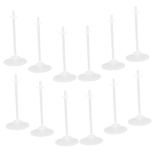 ibasenice 24 Stück Teiliges Transparente Puppenständer mit Stabilem Halt Rutschfesten Doll Supports für Puppenhaus und Mädchen deko Leichte Tragbare Figurenhalter für Display und ibasenice 24 Stück Teiliges Transparente Puppenständer mit Stabilem Halt Rutschfesten Doll Supports für Puppenhaus und Mädchen deko Leichte Tragbare Figurenhalter für Display und von ibasenice