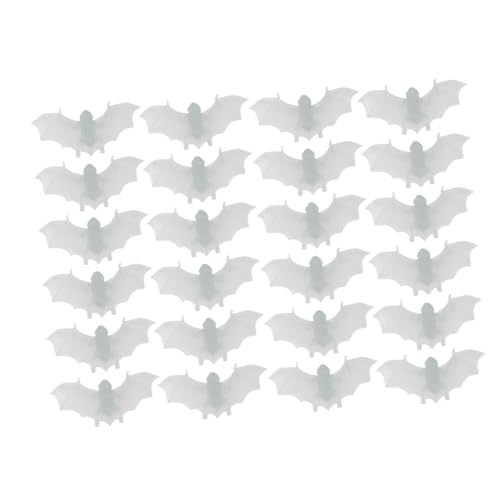 ibasenice 24stücke Fledermaus Halloween Streichspielzeug Nachtlichter Für Gruselige Partys Und Dekoration Für Halloween Und Scherzartikel von ibasenice