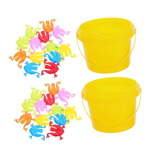 ibasenice 24Stücke Sprungfrosch Finger Drücken Frosch Spielzeuge Für Geburtstagsfeiern Zum Auspacken Ostern Goody Bag Füllstoffe von ibasenice