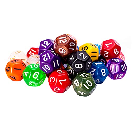 ibasenice 25 Stück 12-seitiger Würfel spielwürfel spielewürfel würfel Spiel Würfel Spiel Requisiten Unterhaltungszubehör mehrseitige Würfel Party Nummernwürfel Acryl ibasenice 25 Stück 12-seitiger Würfel spielwürfel spielewürfel würfel Spiel Würfel Spiel Requisiten Unterhaltungszubehör mehrseitige Würfel Party Nummernwürfel Acryl von ibasenice