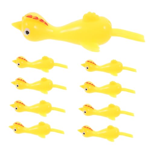 ibasenice 25 Stück Teiliges Elastische Chicken Finger Spielzeuge Lustige Stressabbau Spielzeuge für Kinderparty Handliches Wiederverwendbares Fingerdehnspielzeug Robust und Waschbar von ibasenice