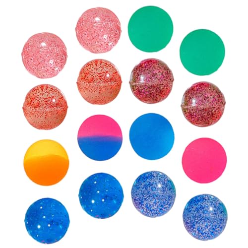 ibasenice 25St Bunter Springender Ball federnd Blase Toys spielsachen für kinderball Partygeschenke mit springenden Bällen dekorative elastische Kugeln Plastik von ibasenice