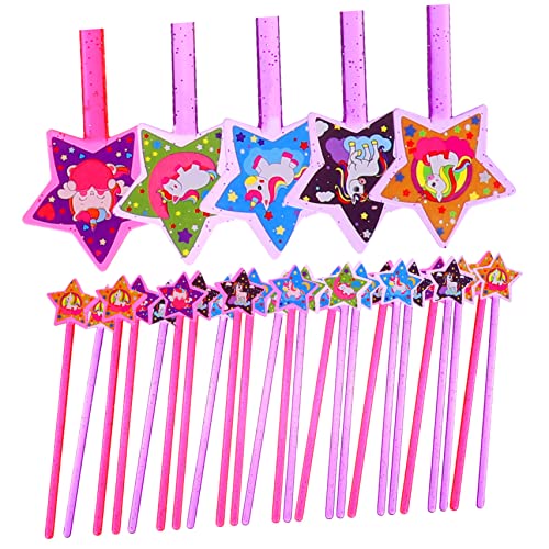 ibasenice 25St Zauberstab Mini-Feen Glühstäbe mysteriöses Fee Geburtstag Miniatur Toys for mädchen Maskerade-Fee-Sticks Partyspiel Feenstäbe Plastik von ibasenice