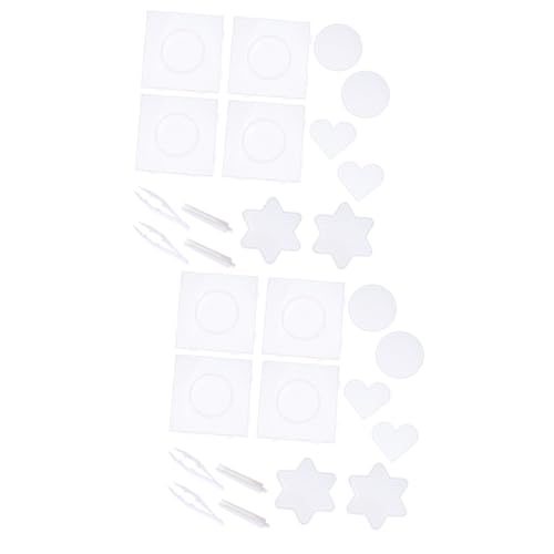 ibasenice 28 STK Werkzeuge für Kinder Mini lustiges Fusion-Perlen-Kit Bügelset Sicherungsperlen Bretter Perlenwerkzeug für Kinder dreidimensional Puzzle wasserklebrige Perlen Schablone Suite von ibasenice