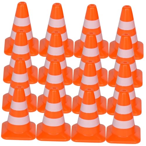 ibasenice Pädagogisches Kinder Verkehrszeichen Spielzeug Set Miniatur-straßenkegel Für Sand Tisch Spielen von ibasenice