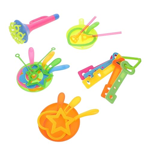 ibasenice 28St Blasenblasendes Pools interaktives kinderspielzeug badespielzeug Pool spielsachen Pool spielzeuge Blasen Machen Seifenblasenstäbe Plastik von ibasenice