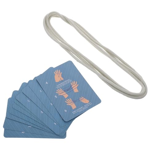 ibasenice 2 Stücke Finger Saiten Für Kinder Kreative Katzen Wiege String Spielzeug Spielzeug Hand String Spiel Wiege Seil von ibasenice