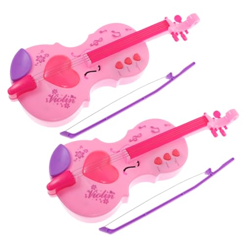 ibasenice 2Pcs kinderinstrumente musikinstrumente Musikalisches Spielzeugset Kreatives Kindergeige für anfänger Musikspielzeug für Kindergeige Spielzeuggeige Plastik ibasenice 2Pcs kinderinstrumente musikinstrumente Musikalisches Spielzeugset Kreatives Kindergeige für anfänger Musikspielzeug für Kindergeige Spielzeuggeige Plastik von ibasenice