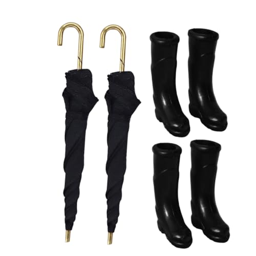 ibasenice 2Sätze Regenschirm und Gummistiefel für Puppenhäuser Teiliges Zubehör für Kreatives Realistisches Design Langlebig und Fantasievolles Rollenspiel ibasenice 2Sätze Regenschirm und Gummistiefel für Puppenhäuser Teiliges Zubehör für Kreatives Realistisches Design Langlebig und Fantasievolles Rollenspiel von ibasenice