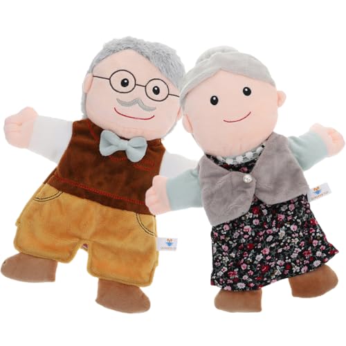 ibasenice 2St Charakter-Handpuppe interaktives kinderspielzeug Toys for Sockenpuppen Fingerspielzeug Hände pädagogisches Figurenspielzeug Märchenfigur Marionette PP Baumwolle ibasenice 2St Charakter-Handpuppe interaktives kinderspielzeug Toys for Sockenpuppen Fingerspielzeug Hände pädagogisches Figurenspielzeug Märchenfigur Marionette PP Baumwolle von ibasenice