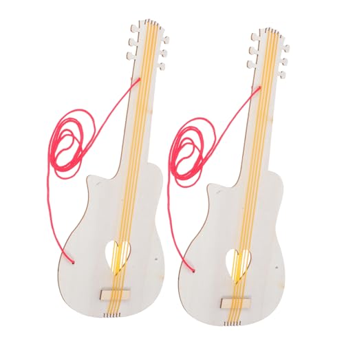 ibasenice 2St DIY Malerei Gitarrenspielzeug kinderspielzeug bastelsets für Kinderkunst käppis für papierschere DIY Gitarrenspielzeug Gitarren-Spielzeugdekor aus Holz hölzern ibasenice 2St DIY Malerei Gitarrenspielzeug kinderspielzeug bastelsets für Kinderkunst käppis für papierschere DIY Gitarrenspielzeug Gitarren-Spielzeugdekor aus Holz hölzern von ibasenice
