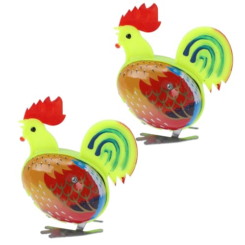 ibasenice Eisen Hahn Spielzeug Kinder Uhrwerk Spielzeug Springender Hahn Sicheres Spielzeug Für Kinder von ibasenice