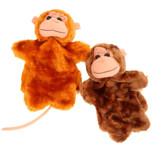 ibasenice 2St Handpuppe Monkey Toy Monkey Handpuppe für Kindergeburtstag Dinosaurier-Fingerspielzeug Puppen kreatives Handspielzeug dekoratives Handspielzeug PP Baumwolle ibasenice 2St Handpuppe Monkey Toy Monkey Handpuppe für Kindergeburtstag Dinosaurier-Fingerspielzeug Puppen kreatives Handspielzeug dekoratives Handspielzeug PP Baumwolle von ibasenice