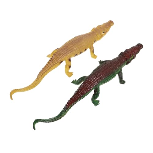 ibasenice 2St Krokodil kinderspielzeug für badewanne Fantasievolles realistisches Spielzeugmodell realistisches Krokodilspielzeug Plastik ibasenice 2St Krokodil kinderspielzeug für badewanne Fantasievolles realistisches Spielzeugmodell realistisches Krokodilspielzeug Plastik von ibasenice