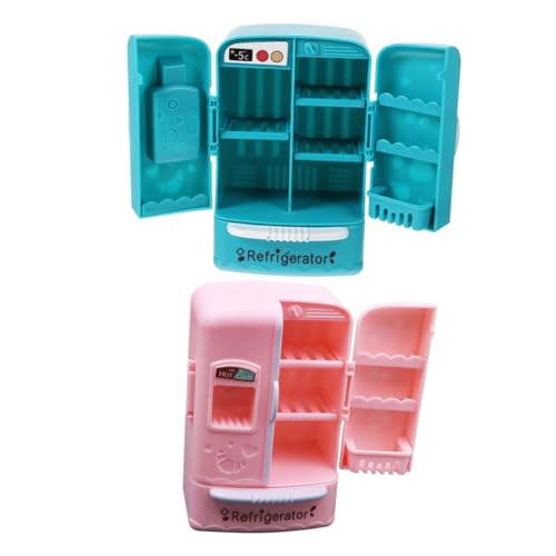 ibasenice 2St Kühlschrank Modell Puppe Mini-Essen Mini- -Ornament-Miniaturen Haustier Miniaturen zum Basteln Modell mikro kühlschrank Mini-Ornamente zum Basteln Mini Möbel Abs ibasenice 2St Kühlschrank Modell Puppe Mini-Essen Mini- -Ornament-Miniaturen Haustier Miniaturen zum Basteln Modell mikro kühlschrank Mini-Ornamente zum Basteln Mini Möbel Abs von ibasenice
