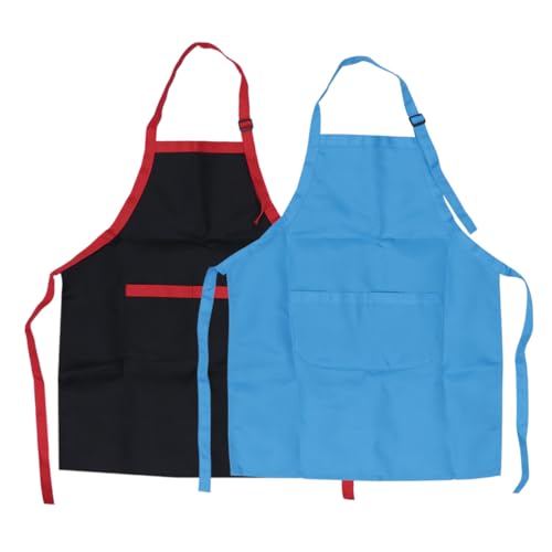 ibasenice 2er-Pack Malschürzen Für Jungen Und Mädchen Verstellbare Maloveralls Mit Taschen Himmelschwarz Geeignet Für 5–7-jährige ibasenice 2er-Pack Malschürzen Für Jungen Und Mädchen Verstellbare Maloveralls Mit Taschen Himmelschwarz Geeignet Für 5–7-jährige von ibasenice