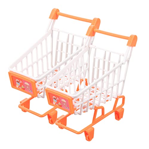 ibasenice 2St Mini-Einkaufswagen interaktives kaufmannsladen spielsachen für Einkaufswagen für Kleinkinder Einkaufswagenspielzeug für Kleinkinder 1-3 Plastik Orange ibasenice 2St Mini-Einkaufswagen interaktives kaufmannsladen spielsachen für Einkaufswagen für Kleinkinder Einkaufswagenspielzeug für Kleinkinder 1-3 Plastik Orange von ibasenice