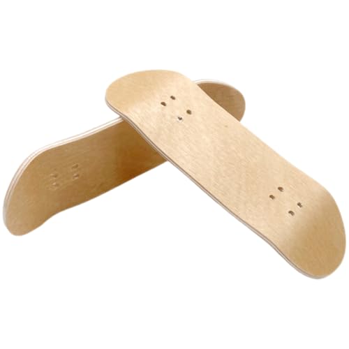 ibasenice 2 Stück Mini-Finger-Skateboard-Decks Aus Holz Ersatzbretter Für Griffbretter Stabile Und Glatte Kanten von ibasenice