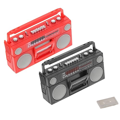 ibasenice 2St Modell Radio Minimöbel für Mini-Radio-Spielzeug Miniaturfiguren Vintage deko Mini-Figur Radios für zu Hause Spielhaus Zubehör kleine Funkfiguren empfindlich Requisiten ibasenice 2St Modell Radio Minimöbel für Mini-Radio-Spielzeug Miniaturfiguren Vintage deko Mini-Figur Radios für zu Hause Spielhaus Zubehör kleine Funkfiguren empfindlich Requisiten von ibasenice