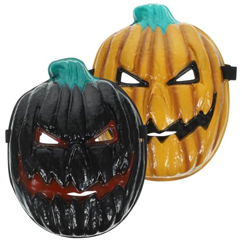 ibasenice 2St Partymaske faschingskostüme halloween gesichtsmaske halloween faschings masken Halloween-Vollkopfmaske Halloween schreckliche Maske lustige Cosplay-Maske Party-Kürbis-Maske ibasenice 2St Partymaske faschingskostüme halloween gesichtsmaske halloween faschings masken Halloween-Vollkopfmaske Halloween schreckliche Maske lustige Cosplay-Maske Party-Kürbis-Maske von ibasenice