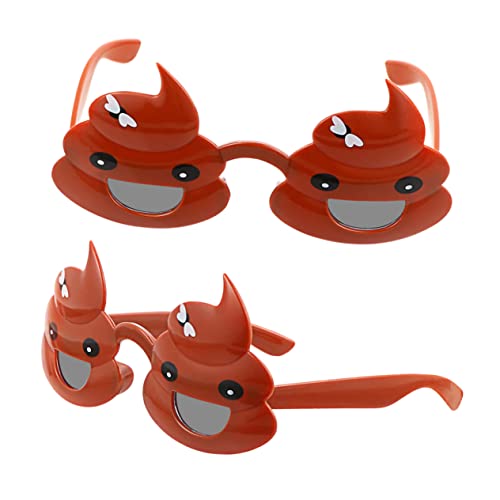ibasenice 2St Poop-Brille Abschlussball glühen Gläser favorisieren Party Streich fotozubehör fotografie zubehör witzige brillen funny costume lustige brille für Scherzbrille Brown ibasenice 2St Poop-Brille Abschlussball glühen Gläser favorisieren Party Streich fotozubehör fotografie zubehör witzige brillen funny costume lustige brille für Scherzbrille Brown von ibasenice