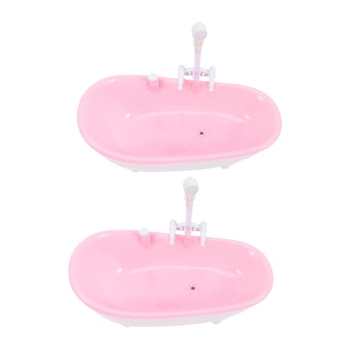 ibasenice 2St Puppensprühwanne Badesprüher für sensorisches Badspielzeug Miniaturbadewanne Spritzbadewanne Elektronisches Badspielzeug Spielzeugbadewanne Mini-Duschbadewanne Plastik ibasenice 2St Puppensprühwanne Badesprüher für sensorisches Badspielzeug Miniaturbadewanne Spritzbadewanne Elektronisches Badspielzeug Spielzeugbadewanne Mini-Duschbadewanne Plastik von ibasenice
