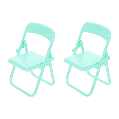ibasenice 2St Puppenstubenstuhl Miniatur-Puppenhaus Wohnkultur dekorative Wohnaccessoires kinderspielzeug Mikrolandschaftsdekor Mini-Hausstuhlverzierung Plastik Light Green ibasenice 2St Puppenstubenstuhl Miniatur-Puppenhaus Wohnkultur dekorative Wohnaccessoires kinderspielzeug Mikrolandschaftsdekor Mini-Hausstuhlverzierung Plastik Light Green von ibasenice