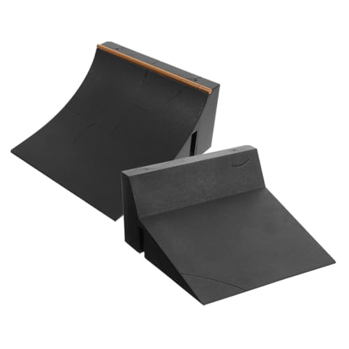 ibasenice Skateboard-Park-Requisiten 2 Stück Requisiten Wiederverwendbare Kunststofframpe ibasenice Skateboard-Park-Requisiten 2 Stück Requisiten Wiederverwendbare Kunststofframpe von ibasenice