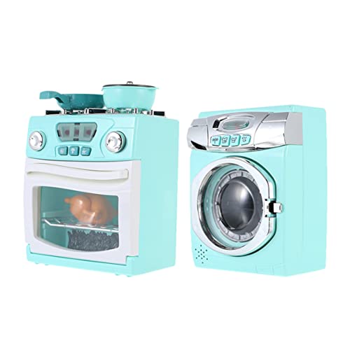 ibasenice 2St Waschmaschine küchengeräte küchenutensilien kinderküche geräte kocher batteriebetrieben Mini- Miniatur-Waschmaschinenofen Modellgeräte Plastik Blue ibasenice 2St Waschmaschine küchengeräte küchenutensilien kinderküche geräte kocher batteriebetrieben Mini- Miniatur-Waschmaschinenofen Modellgeräte Plastik Blue von ibasenice