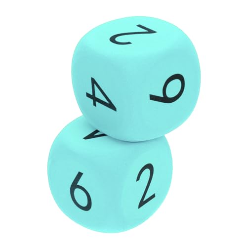 ibasenice Übergroße Weiche Schaumstoffwürfel 6 cm Große Würfel Für Kinder Partyspiele Lernen Im Klassenzimmer Großpackung Eva-Material ibasenice Übergroße Weiche Schaumstoffwürfel 6 cm Große Würfel Für Kinder Partyspiele Lernen Im Klassenzimmer Großpackung Eva-Material von ibasenice