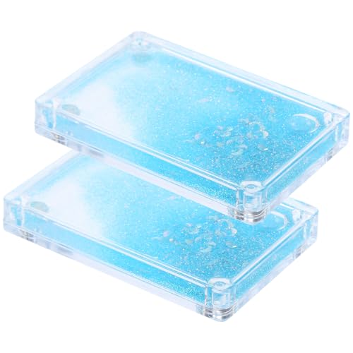 ibasenice 2stücke Magnetische Sammelkarten Mit Quicksand Design Für Und Schutz Von Sportkarten Transparent Für Kreative Bastelprojekte Und Sammlungen ibasenice 2stücke Magnetische Sammelkarten Mit Quicksand Design Für Und Schutz Von Sportkarten Transparent Für Kreative Bastelprojekte Und Sammlungen von ibasenice