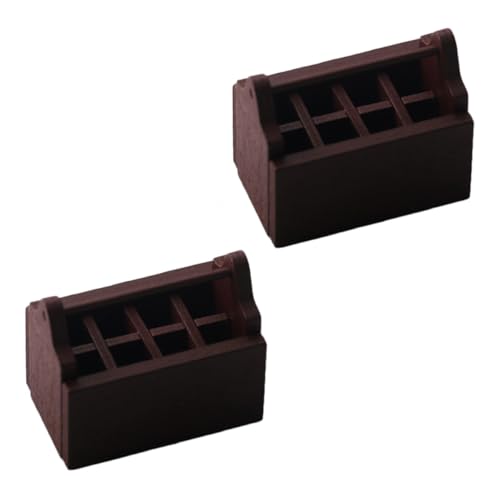 ibasenice 2St kleine Werkzeugkiste Artikel Miniatur-Puppenmöbel Mini-Werkzeugkasten Mini-Zubehör Miniatures mini werkzeugkoffer Fotografie-Requisiten Mini- - Holz Coffee ibasenice 2St kleine Werkzeugkiste Artikel Miniatur-Puppenmöbel Mini-Werkzeugkasten Mini-Zubehör Miniatures mini werkzeugkoffer Fotografie-Requisiten Mini- - Holz Coffee von ibasenice