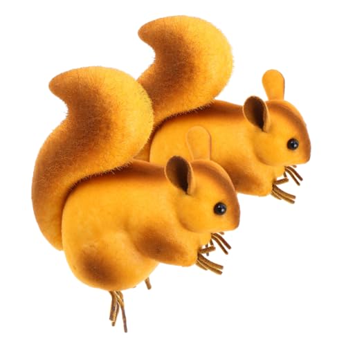 ibasenice 2St kleines Eichhörnchen-Modell Indoor-Figur Frühlingsküken Inneneichhörnchen Realistische Tierfiguren Lebensechte Tiermodelle Eichhörnchen Figur realistisches Eichhörnchen Schaum ibasenice 2St kleines Eichhörnchen-Modell Indoor-Figur Frühlingsküken Inneneichhörnchen Realistische Tierfiguren Lebensechte Tiermodelle Eichhörnchen Figur realistisches Eichhörnchen Schaum von ibasenice