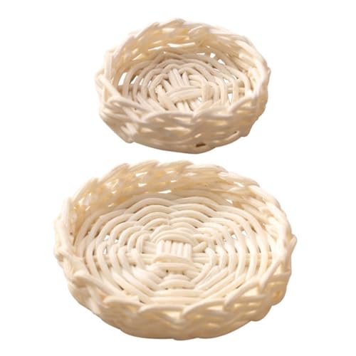 ibasenice 2St kühlkorb einkaufskorb Storage Baskets Dollhouse playmobile dekoringe Miniaturkorb Mini-Hauskorb Modell eines künstlichen Aufbewahrungskorbs Kleiner Korb Miniaturkörbe Rattan ibasenice 2St kühlkorb einkaufskorb Storage Baskets Dollhouse playmobile dekoringe Miniaturkorb Mini-Hauskorb Modell eines künstlichen Aufbewahrungskorbs Kleiner Korb Miniaturkörbe Rattan von ibasenice